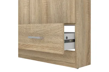 Space Garderobskap 79x170 cm - Natur - Oppbevaring - Klesoppbevaring - Garderober & garderobesystem - Garderobeskap & klesskap