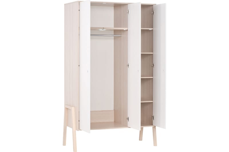 Spot Garderobe Tre / Natur / Hvit - VOX - Oppbevaring - Klesoppbevaring - Garderober & garderobesystem - Garderobeskap & klesskap