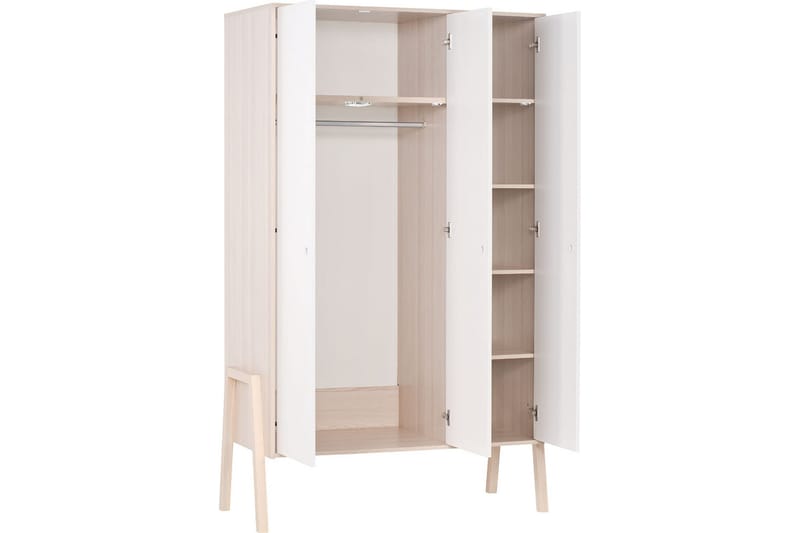 Spot Garderobe Tre / Natur / Hvit - VOX - Oppbevaring - Klesoppbevaring - Garderober & garderobesystem - Garderobeskap & klesskap