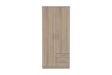 Steppello Garderobe 82x185 cm - Brun - Oppbevaring - Klesoppbevaring - Garderober & garderobesystem