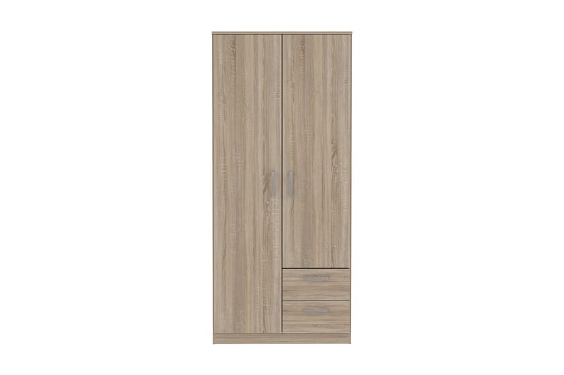 Steppello Garderobe 82x185 cm - Brun - Oppbevaring - Klesoppbevaring - Garderober & garderobesystem