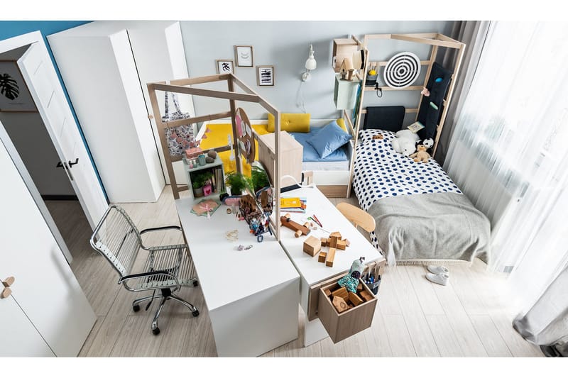 STIGE Garderobe Vit - VOX - Oppbevaring - Klesoppbevaring - Garderober & garderobesystem - Garderobeskap & klesskap