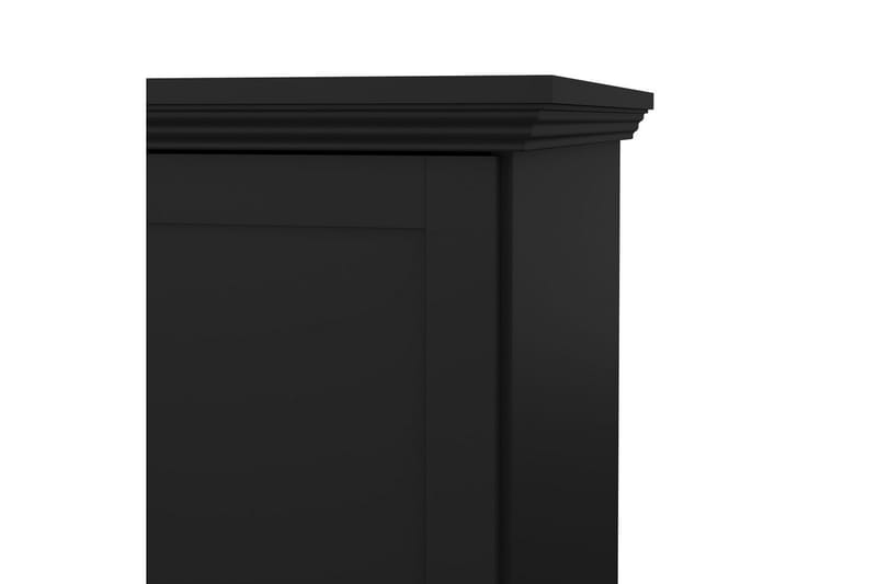 Suneta Garderobe 96x200 cm - Svart - Oppbevaring - Klesoppbevaring - Garderober & garderobesystem