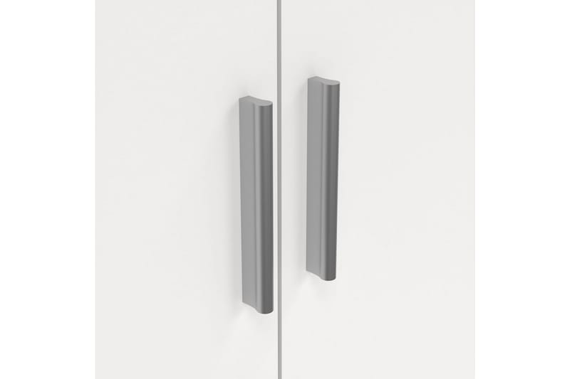 Suntia Garderobe 118x201 cm - Hvit - Oppbevaring - Klesoppbevaring - Garderober & garderobesystem