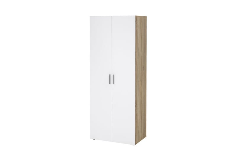 Suntia Garderobe 79x201 cm - Hvit - Oppbevaring - Klesoppbevaring - Garderober & garderobesystem