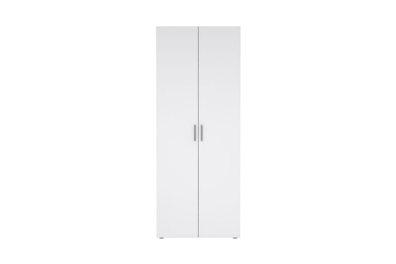 Suntia Garderobe 79x201 cm - Hvit - Oppbevaring - Klesoppbevaring - Garderober & garderobesystem