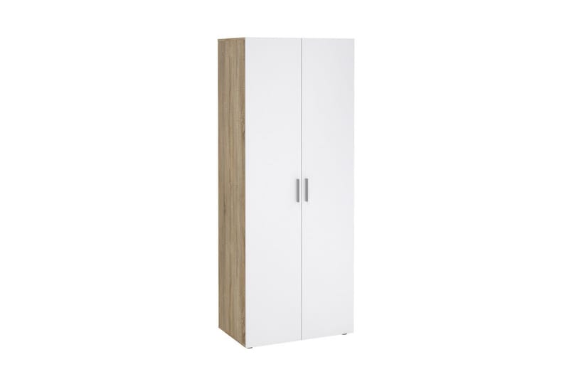 Suntia Garderobe 79x201 cm - Hvit - Oppbevaring - Klesoppbevaring - Garderober & garderobesystem