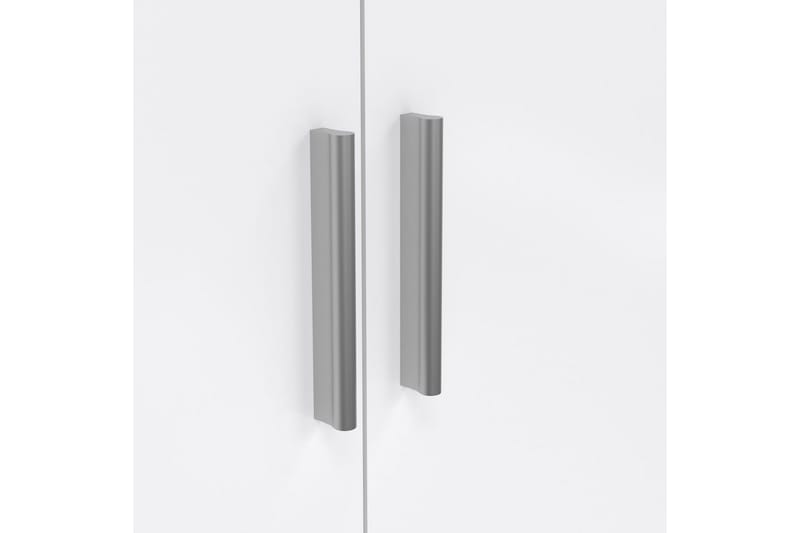 Suntia Garderobe 79x201 cm - Hvit - Oppbevaring - Klesoppbevaring - Garderober & garderobesystem