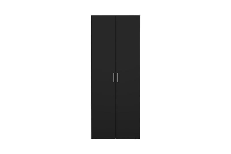 Suntia Garderobe 79x201 cm - Svart - Oppbevaring - Klesoppbevaring - Garderober & garderobesystem