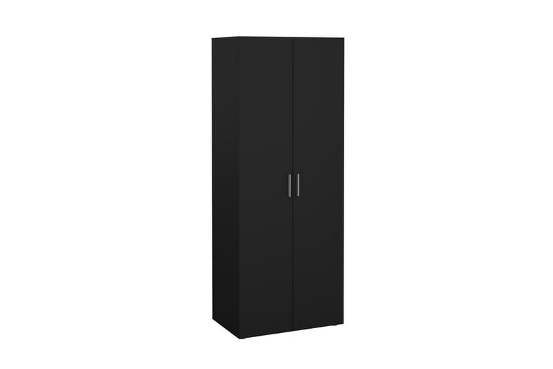 Suntia Garderobe 79x201 cm - Svart - Oppbevaring - Klesoppbevaring - Garderober & garderobesystem