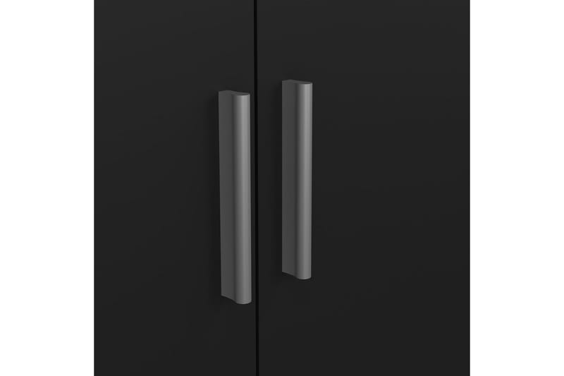 Suntia Garderobe 79x201 cm - Svart - Oppbevaring - Klesoppbevaring - Garderober & garderobesystem