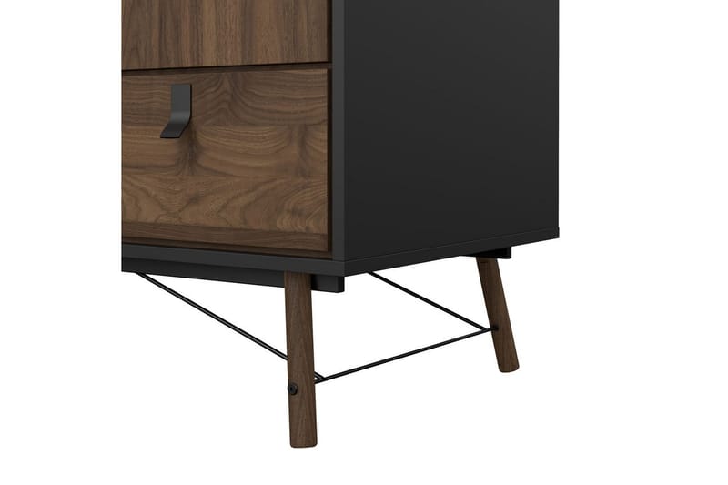 Tadami Garderobe 150x200 cm - Svart/Natur - Oppbevaring - Klesoppbevaring - Garderober & garderobesystem