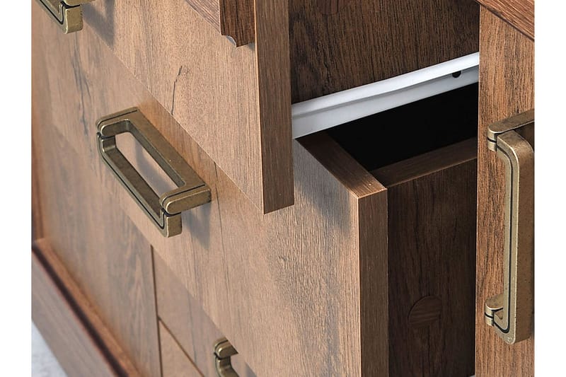 Tadeusz Garderobe 135x57x190 cm - Oppbevaring - Klesoppbevaring - Garderober & garderobesystem