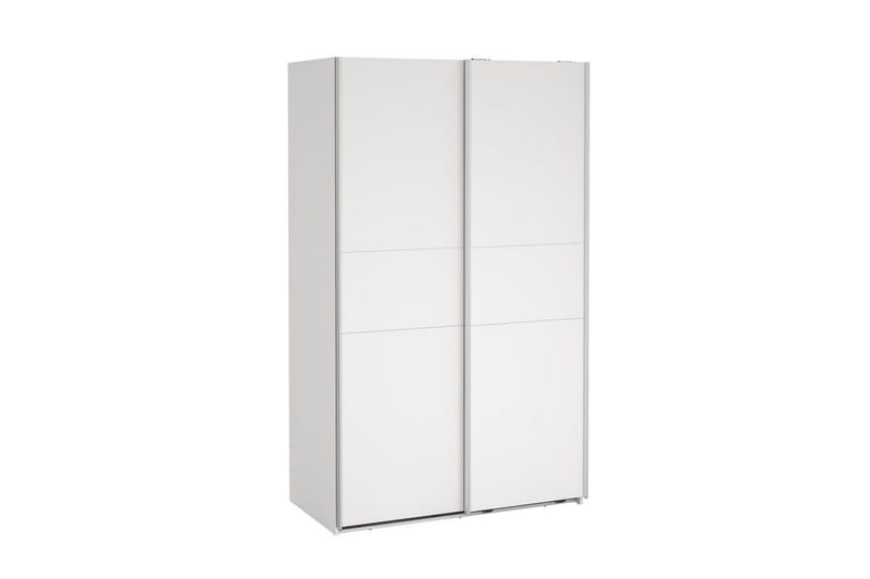 Takeru Garderobe 119x200 cm - Hvit - Oppbevaring - Klesoppbevaring - Garderober & garderobesystem