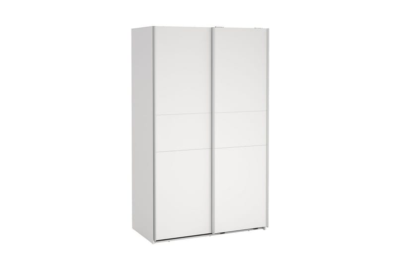 Takeru Garderobe 119x200 cm - Hvit - Oppbevaring - Klesoppbevaring - Garderober & garderobesystem