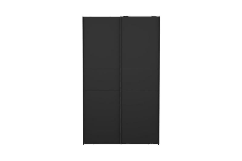 Takeru Garderobe 119x200 cm - Svart - Oppbevaring - Klesoppbevaring - Garderober & garderobesystem