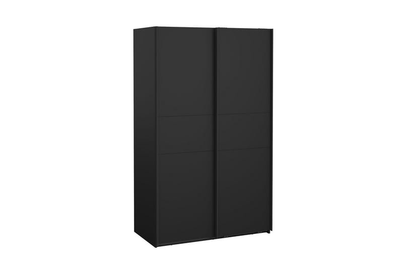 Takeru Garderobe 119x200 cm - Svart - Oppbevaring - Klesoppbevaring - Garderober & garderobesystem