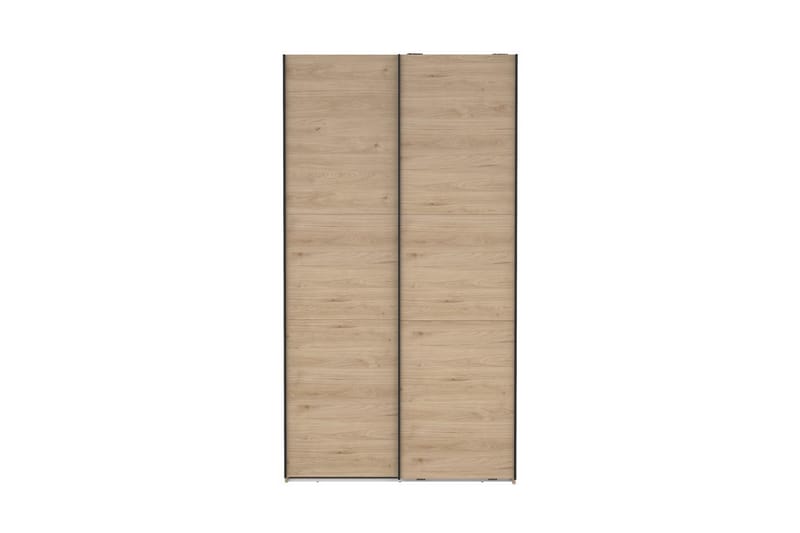 Takeru Garderobe 119x221 cm - Brun - Oppbevaring - Klesoppbevaring - Garderober & garderobesystem
