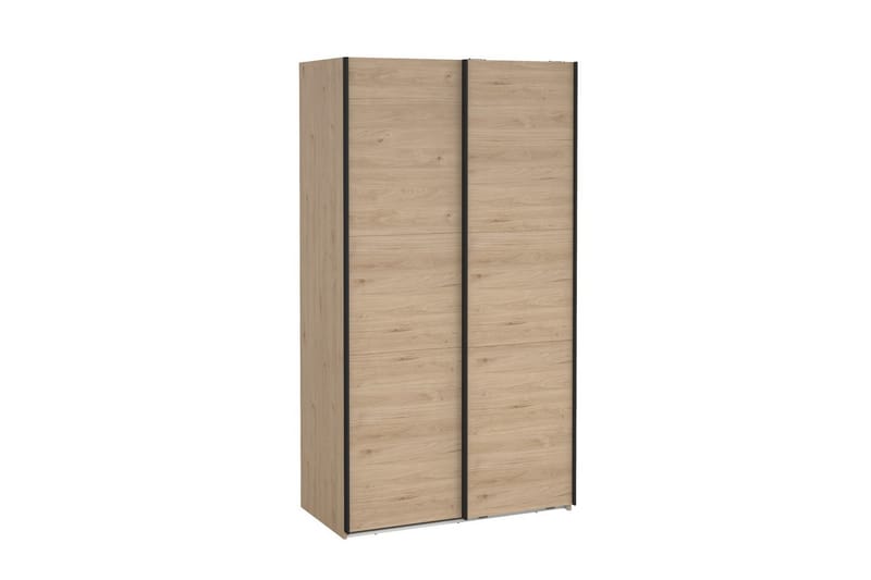 Takeru Garderobe 119x221 cm - Brun - Oppbevaring - Klesoppbevaring - Garderober & garderobesystem