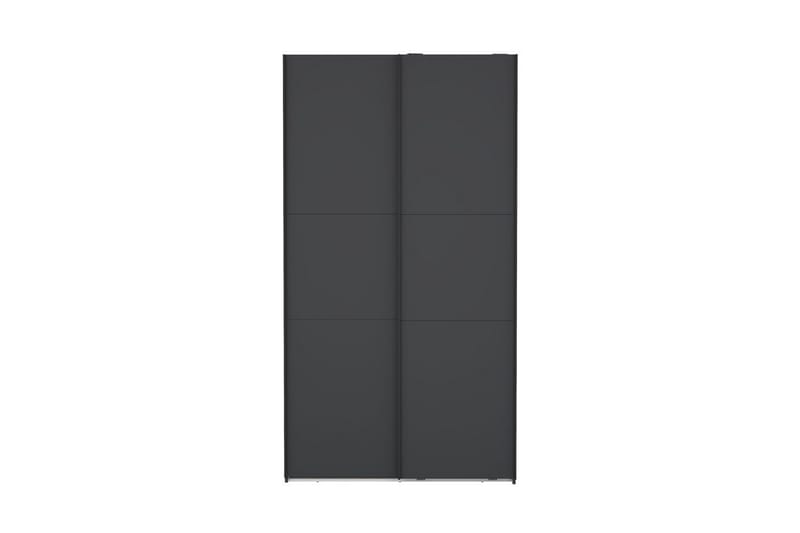 Takeru Garderobe 119x221 cm - Grå - Oppbevaring - Klesoppbevaring - Garderober & garderobesystem
