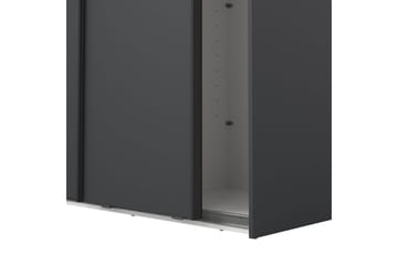 Takeru Garderobe 119x221 cm - Grå - Oppbevaring - Klesoppbevaring - Garderober & garderobesystem