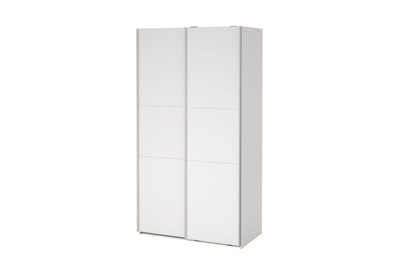 Takeru Garderobe 119x221 cm - Hvit - Oppbevaring - Klesoppbevaring - Garderober & garderobesystem