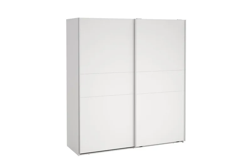 Takeru Garderobe 179x200 cm - Hvit - Oppbevaring - Klesoppbevaring - Garderober & garderobesystem