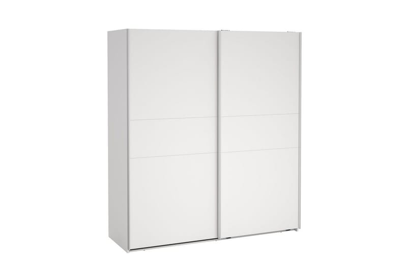 Takeru Garderobe 179x200 cm - Hvit - Oppbevaring - Klesoppbevaring - Garderober & garderobesystem