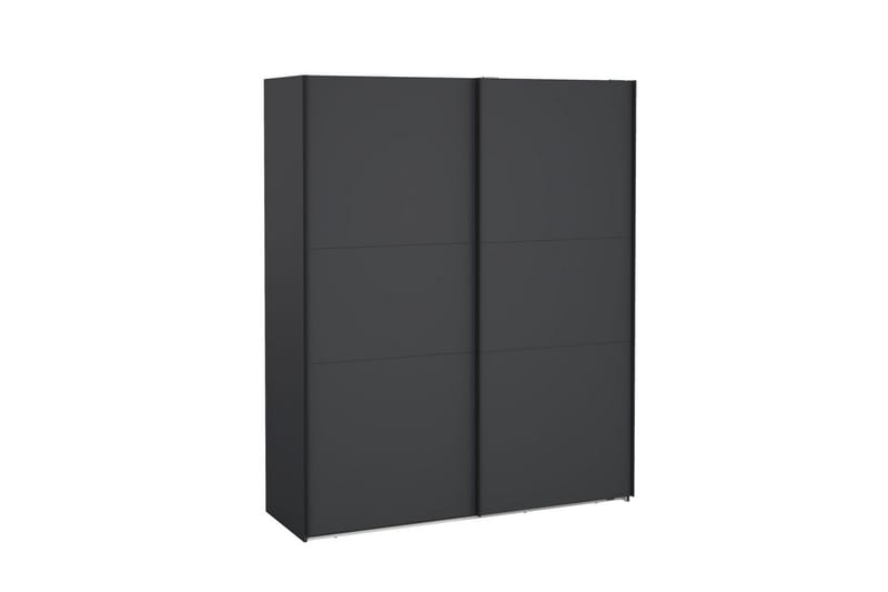Takeru Garderobe 179x221 cm - Grå - Oppbevaring - Klesoppbevaring - Garderober & garderobesystem