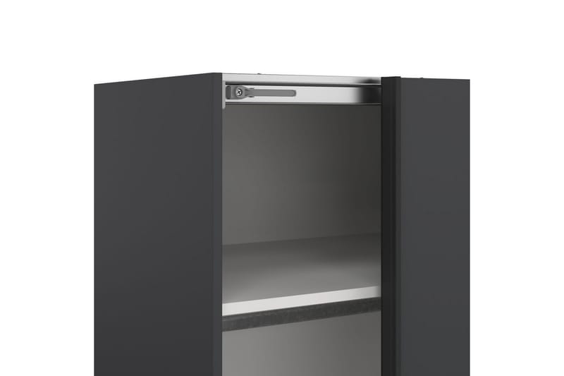 Takeru Garderobe 179x221 cm - Grå - Oppbevaring - Klesoppbevaring - Garderober & garderobesystem