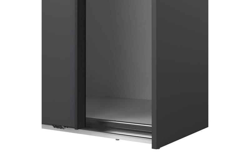 Takeru Garderobe 179x221 cm - Grå - Oppbevaring - Klesoppbevaring - Garderober & garderobesystem