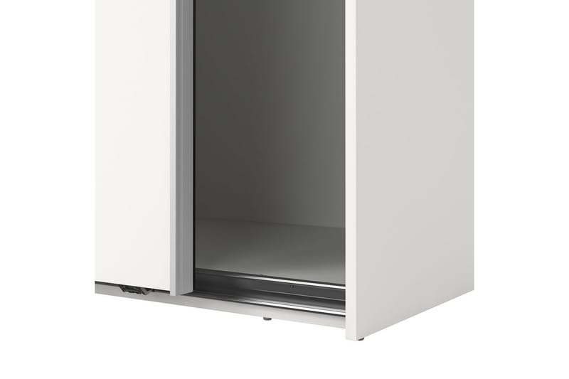 Takeru Garderobe 179x221 cm - Hvit - Oppbevaring - Klesoppbevaring - Garderober & garderobesystem