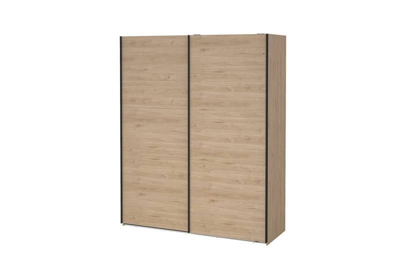 Takeru Garderobe 179x221 cm - Lysebrun - Oppbevaring - Klesoppbevaring - Garderober & garderobesystem