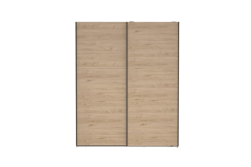 Takeru Garderobe 179x221 cm - Lysebrun - Oppbevaring - Klesoppbevaring - Garderober & garderobesystem
