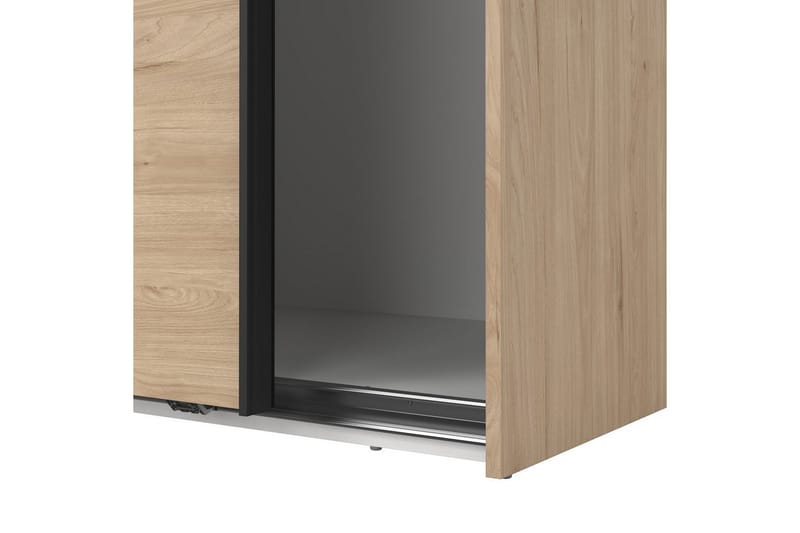 Takeru Garderobe 179x221 cm - Lysebrun - Oppbevaring - Klesoppbevaring - Garderober & garderobesystem