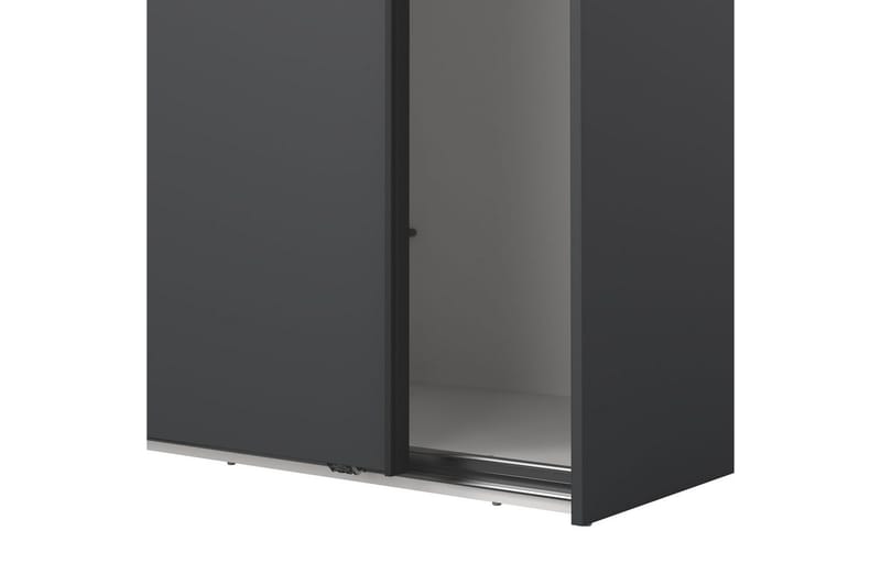 Takeru Garderobe 244x221 cm - Grå - Oppbevaring - Klesoppbevaring - Garderober & garderobesystem