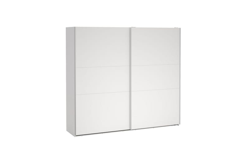 Takeru Garderobe 244x221 cm - Hvit - Oppbevaring - Klesoppbevaring - Garderober & garderobesystem