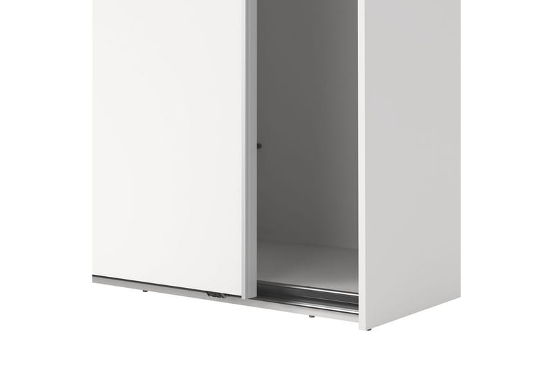 Takeru Garderobe 244x221 cm - Hvit - Oppbevaring - Klesoppbevaring - Garderober & garderobesystem