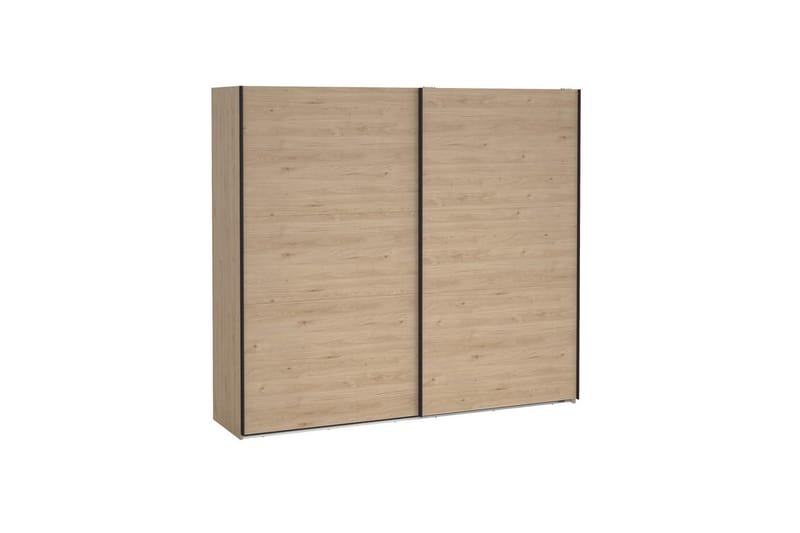 Takeru Garderobe 244x221 cm - Lysebrun - Oppbevaring - Klesoppbevaring - Garderober & garderobesystem