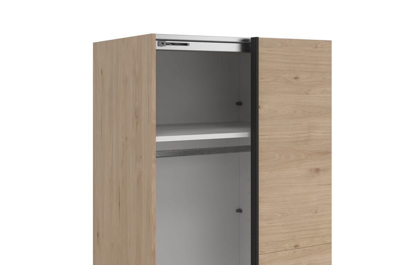 Takeru Garderobe 244x221 cm - Lysebrun - Oppbevaring - Klesoppbevaring - Garderober & garderobesystem
