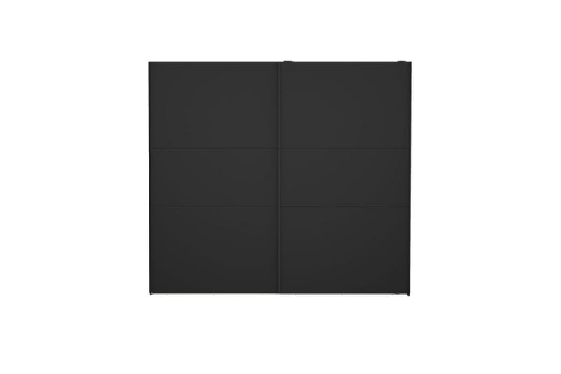 Takeru Garderobe 244x221 cm - Svart - Oppbevaring - Klesoppbevaring - Garderober & garderobesystem