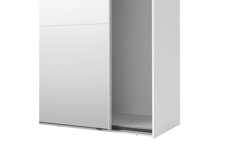 Takeru Garderobe med Speil 179x200 cm - Hvit - Oppbevaring - Klesoppbevaring - Garderober & garderobesystem