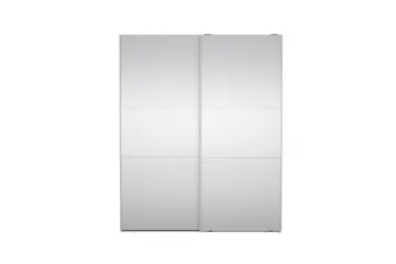 Takeru Garderobe med Speil 179x220 cm - Hvit - Oppbevaring - Klesoppbevaring - Garderober & garderobesystem