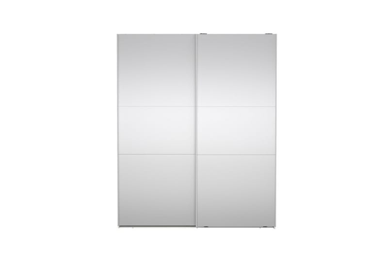 Takeru Garderobe med Speil 179x220 cm - Hvit - Oppbevaring - Klesoppbevaring - Garderober & garderobesystem