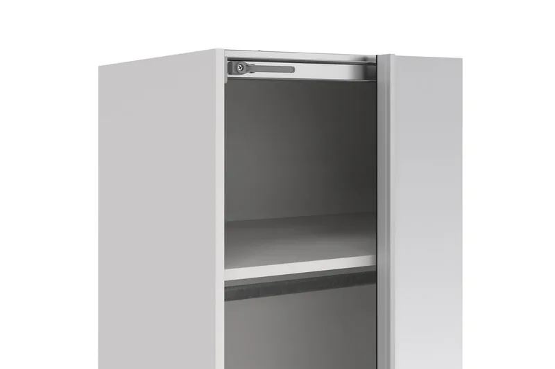 Takeru Garderobe med Speil 179x220 cm - Hvit - Oppbevaring - Klesoppbevaring - Garderober & garderobesystem