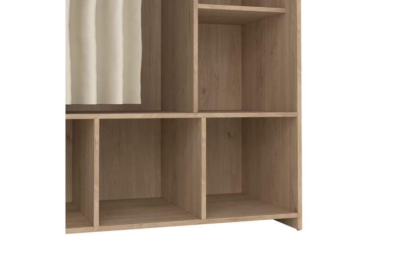Takuto Garderobskap 105x180 cm - Hvit - Oppbevaring - Klesoppbevaring - Garderober & garderobesystem - Garderobeskap & klesskap