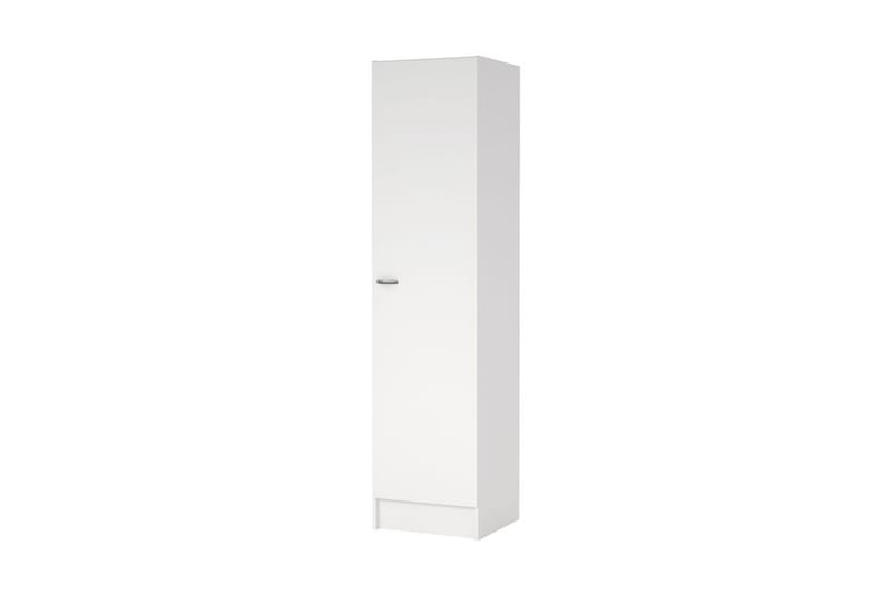 Talim Garderobskap 49x200 cm - Hvit - Oppbevaring - Klesoppbevaring - Garderober & garderobesystem - Garderobeskap & klesskap
