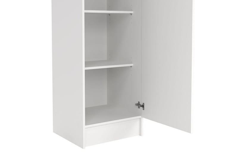 Talim Garderobskap 49x200 cm - Hvit - Oppbevaring - Klesoppbevaring - Garderober & garderobesystem - Garderobeskap & klesskap