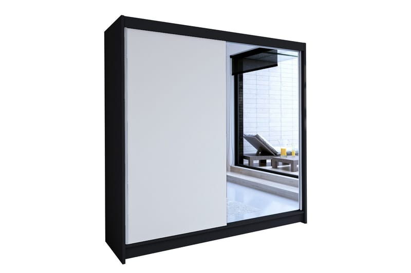 Talin Garderobe 180x58x215 cm - Oppbevaring - Klesoppbevaring - Garderober & garderobesystem