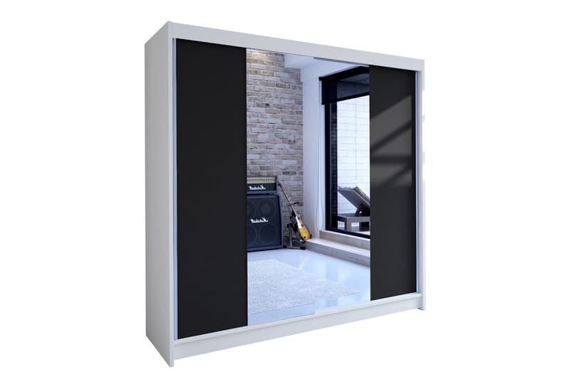 Talin Garderobe 180x58x215 cm - Oppbevaring - Klesoppbevaring - Garderober & garderobesystem
